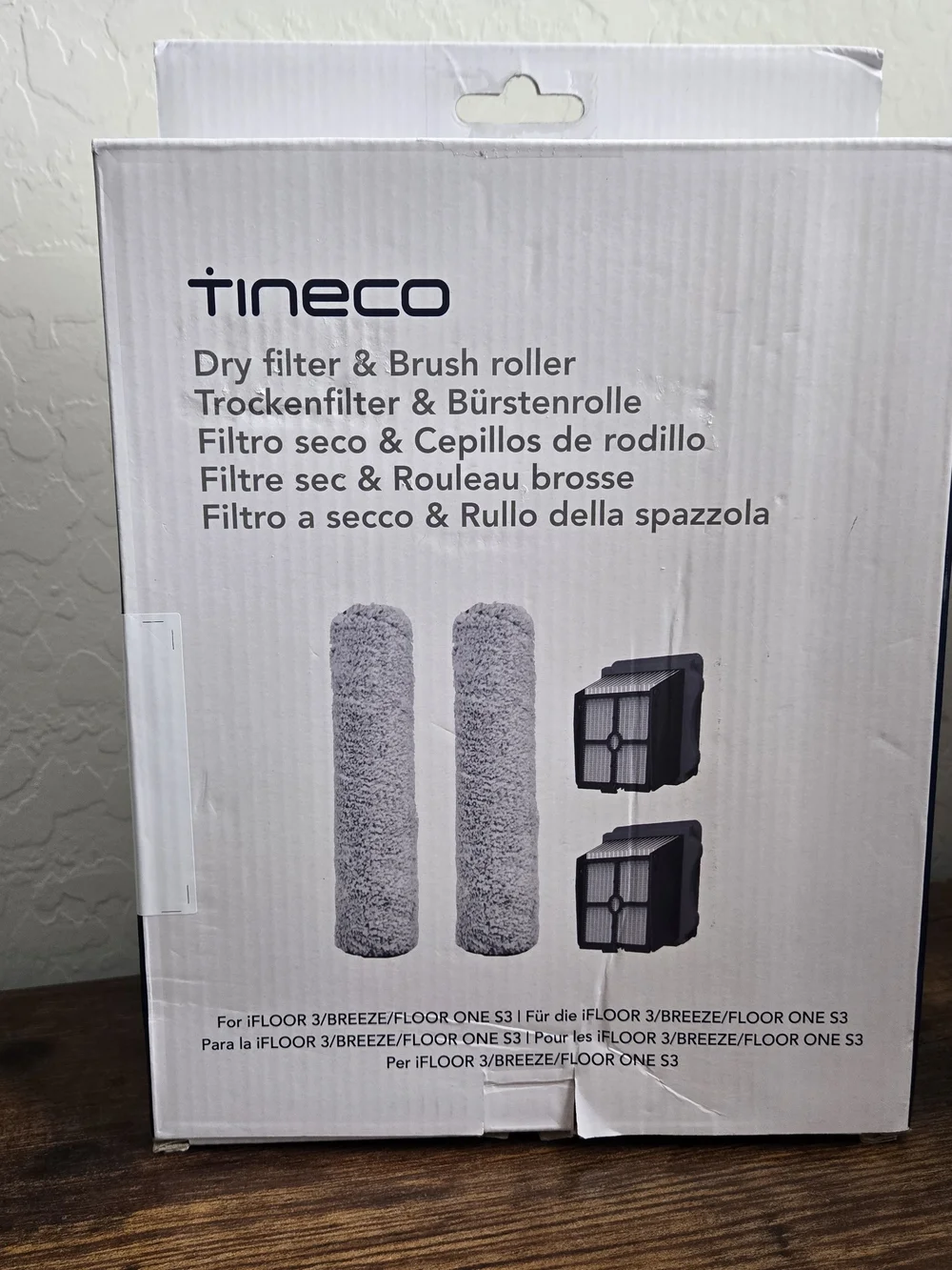 Gray Dry Filter & Brush Roller Replacement